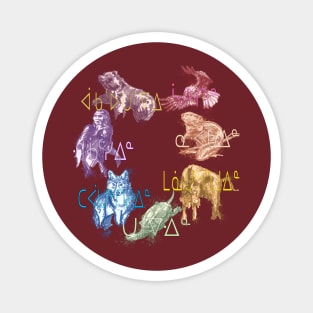 The Seven Grandfather Teachings Magnet